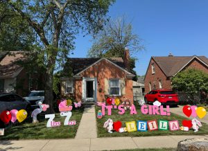 It's a Girl! Yard Greeting
