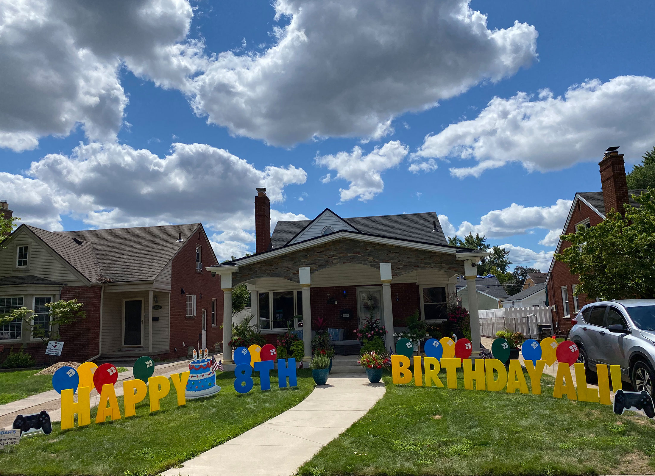 Happy Birthday Yard Greeting