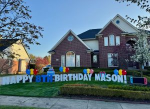 Happy Birthday Yard Greeting