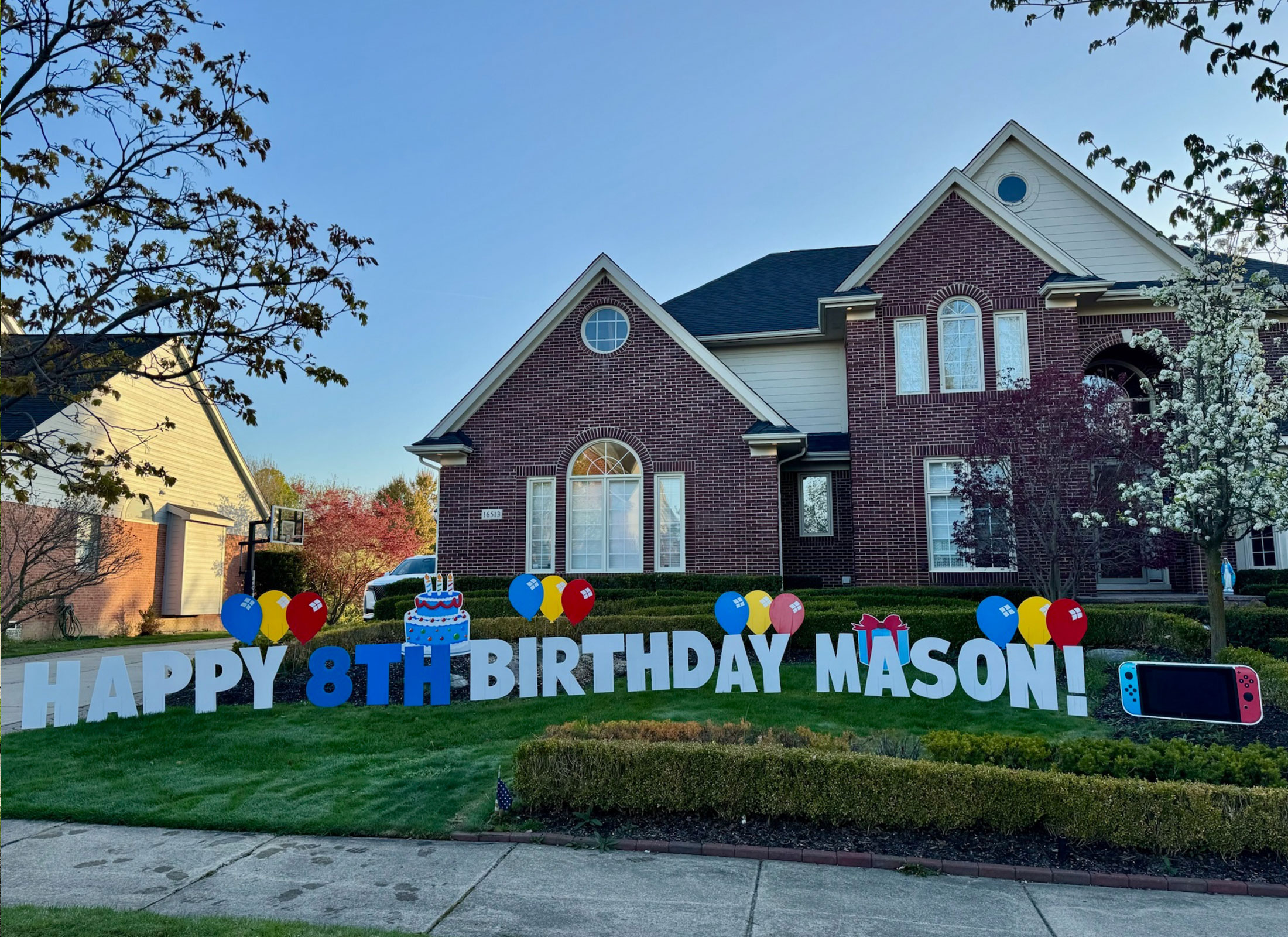 Happy Birthday Yard Greeting